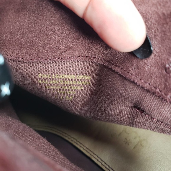 Splendid Lakota Bootie Suede Leather Heeled 11 Cranberry Maroon‎ Boot Revolve - Picture 9 of 11